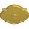 Ekena Millwork Waltz Ceiling Medallion (Fits Canopies up to 5 1/4"), 24"W x 20 1/2"H x 1 1/8"P, Rich Gold CM24WARGS - alternate 2